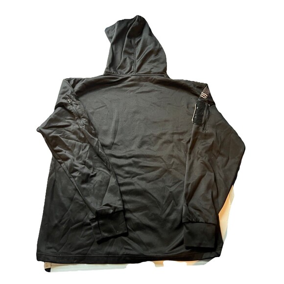 Rothco Men's Black Hoodie With Distressed US Flag Size Medium - Picture 2 of 6